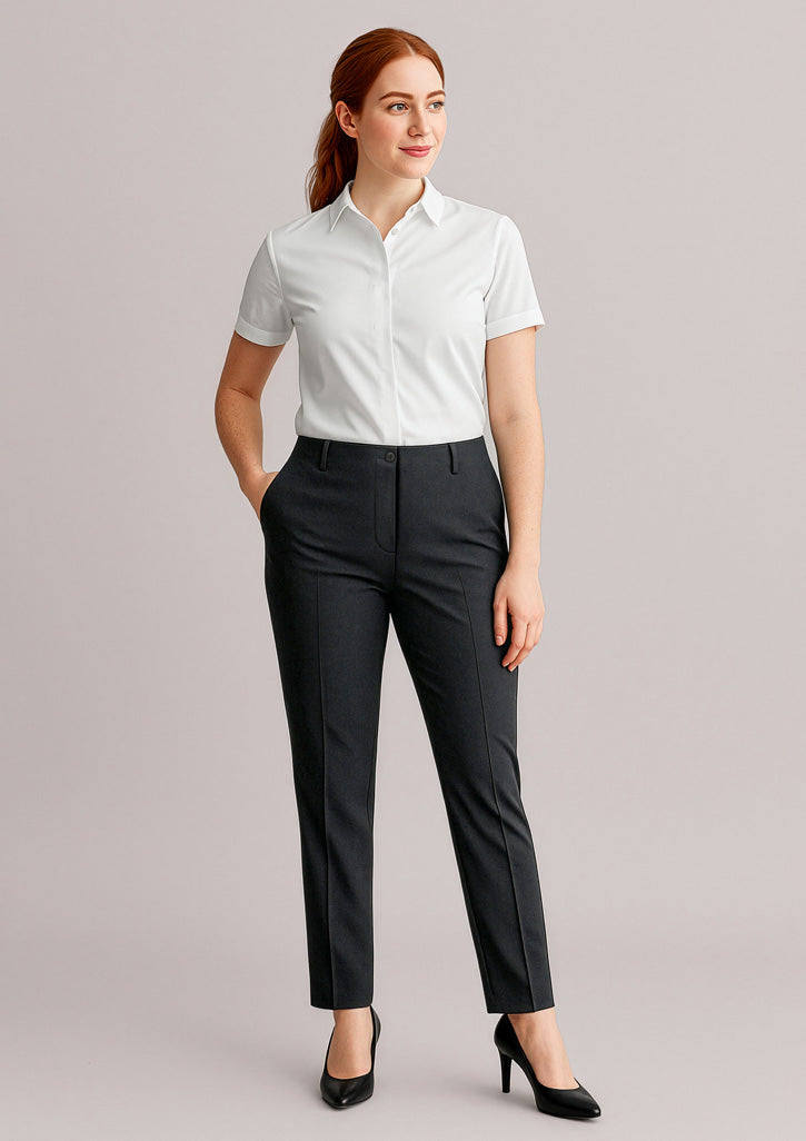 Women's Siena Bandless Elastic Waist Pant - 10722-Marine-6
