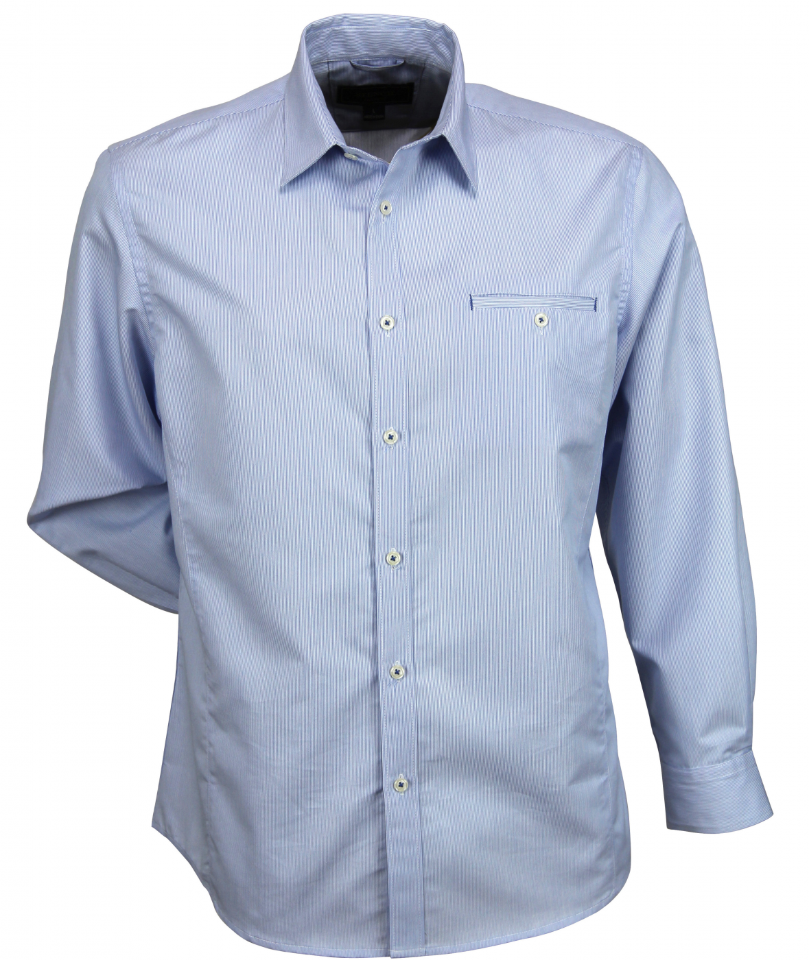 Empire 2031 Men's L/S Shirts - 2031-Sky/Navy-3Xl