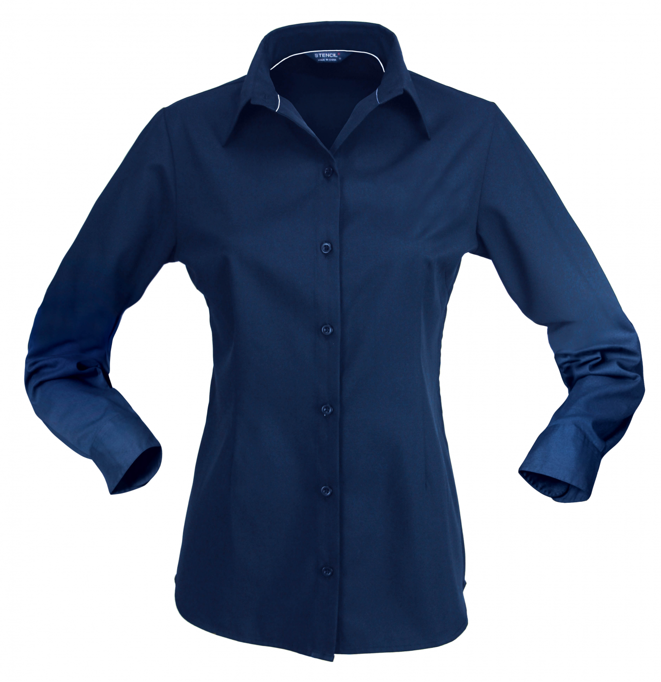 Candidate 2135L Ladies Ls Shirts - 2135L-Navy-8