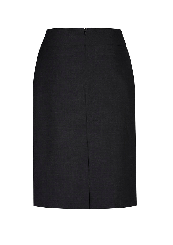 Women's Comfort Wool Stretch Relaxed Fit Lined Skirt - 24011-Black-22