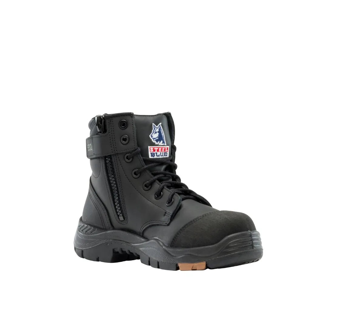 TPU Argyle Zip Composite Boot - 317532-Black-13