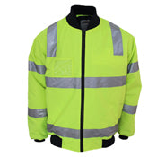 HiVis "Hoop" Pattern Flying Jacket Biomotion Tape - 3769-Yellow-L