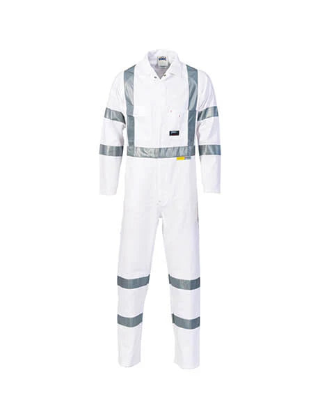 RTA Night Worker Coverall with 3M 8910 R/Tape - 3856-White-97R