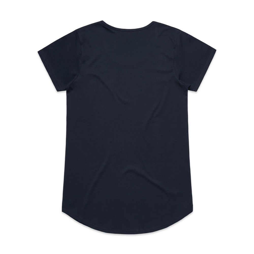 Wo's Mali Tee - 4008-Navy-S