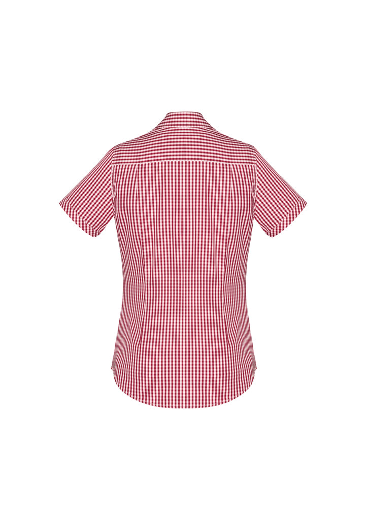 Springfield Ladies Short Sleeve Shirt - 43412-Cardinal-12