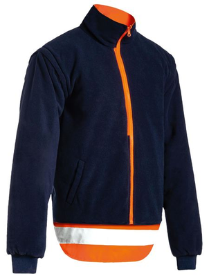 Taped TTMC 5 IN 1 Rain Jacket - BJ6377HT-Orange-S