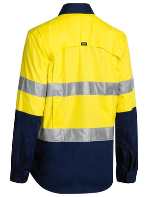 Womens 3M Taped Hi Vis X Airflow Ripstop Shirt - BL6415T-Y/N-14