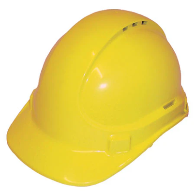 Safety Helmet Abs (Type 1) Vented (Hard Hat) - TA570-Fluro Yellow