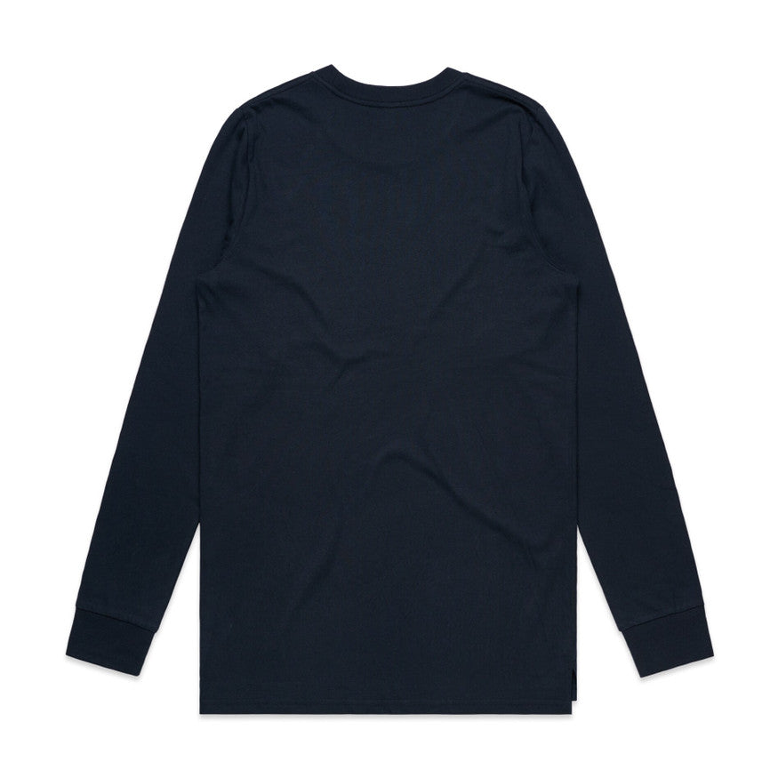 Base L/S Tee - 5029-Navy-M