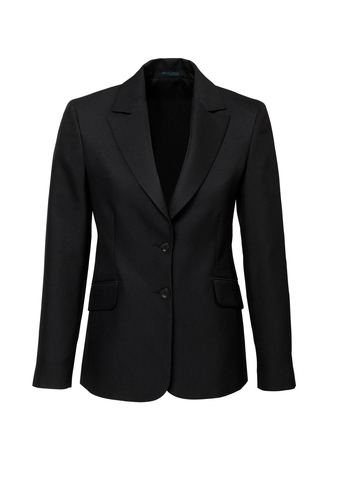 Women's Cool Stretch Longline Jacket - 60112-Black-12