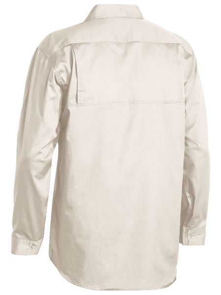 Cool Lightweight Drill Shirt - BS6893-Sand-2XL