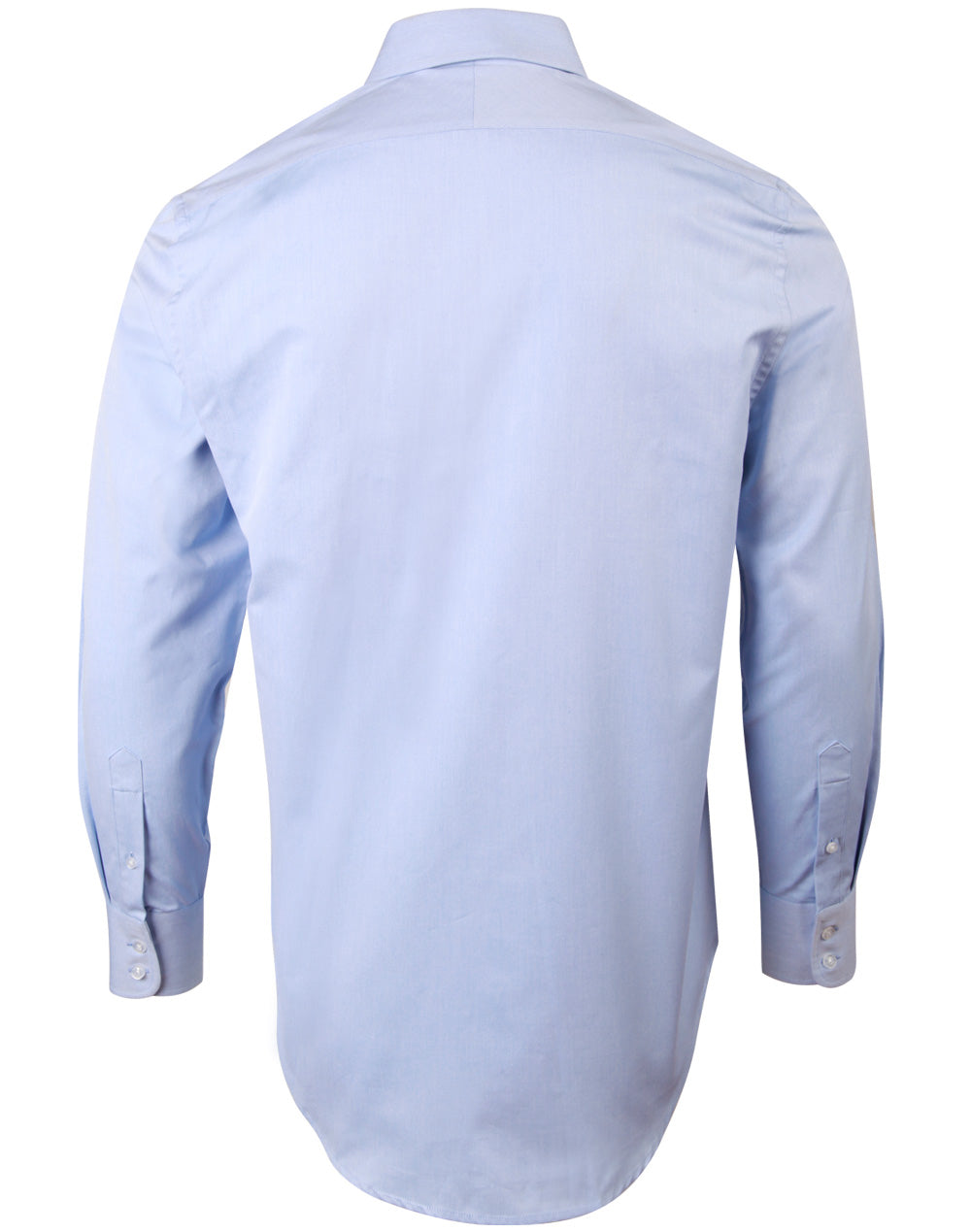 Men's Pinpoint Oxford Long Sleeve Shirt - M7005L-Blue-38
