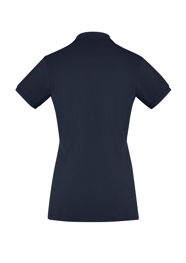 Women's City Short Sleeve Polo - P105LS-Navy-18