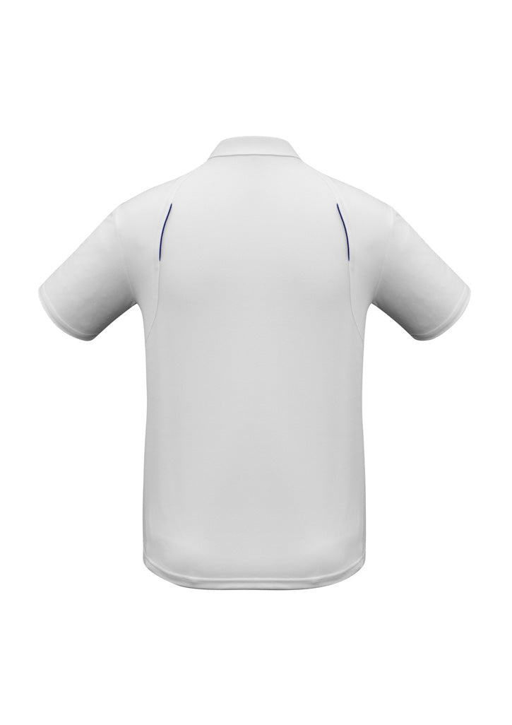 Men's United Short Sleeve Polo - P244MS-White/Navy-2XL