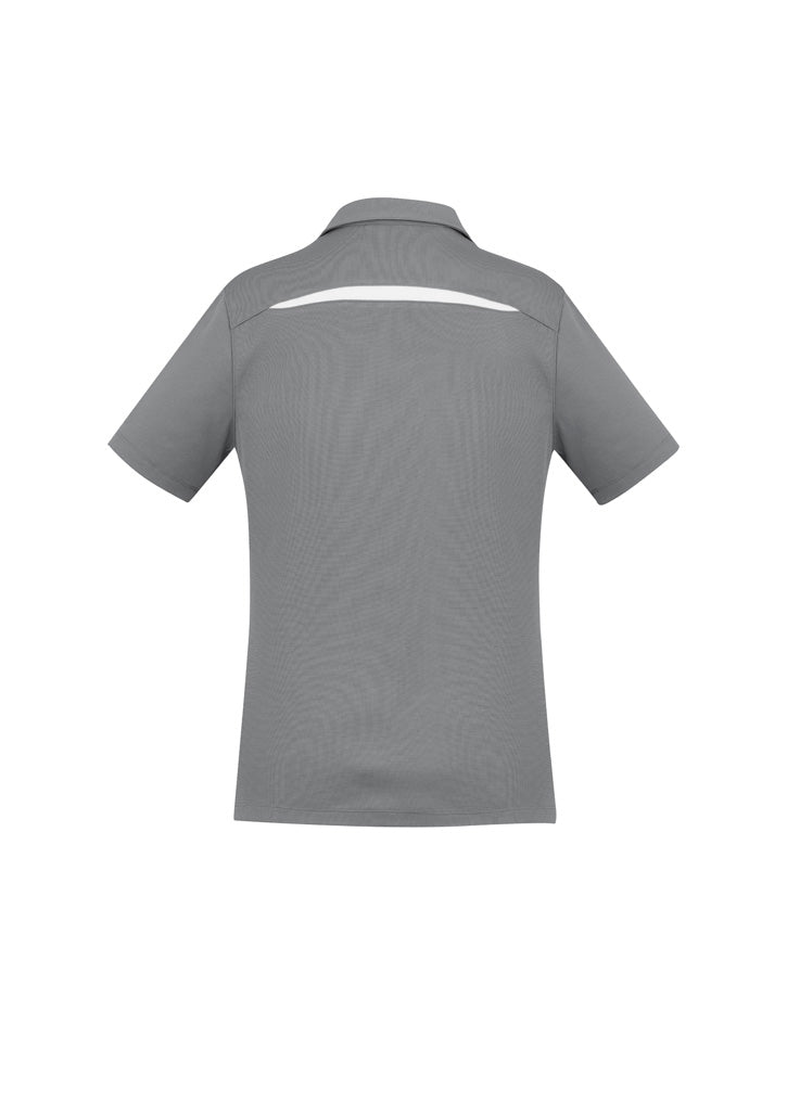 Women's Sonar Short Sleeve Polo - P901LS-Silver/White-14