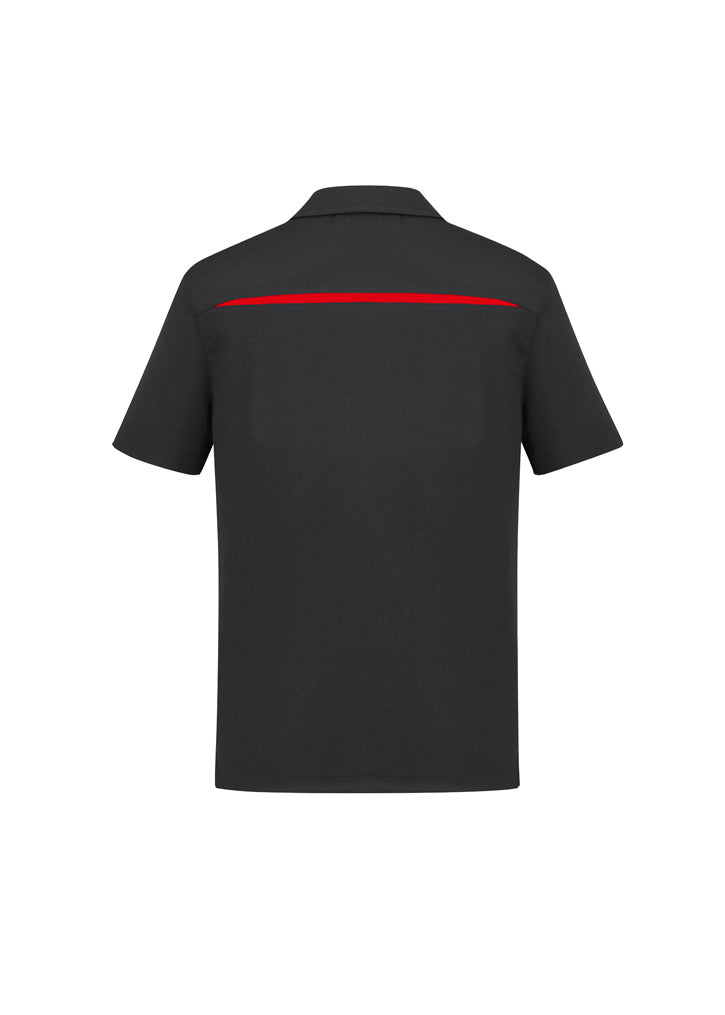 Mens Sonar Polo - P901MS-Black/Red-M