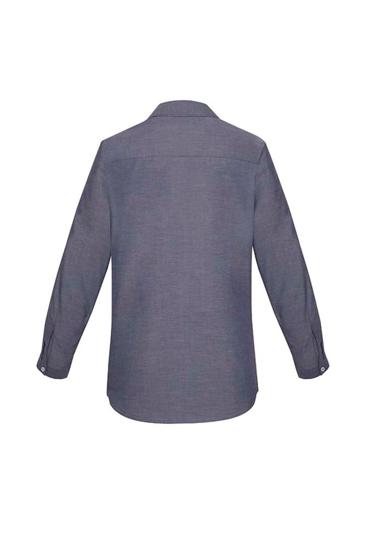 Women's Charlie Long Sleeve Shirt - RS968LL-Navy Chambray-8