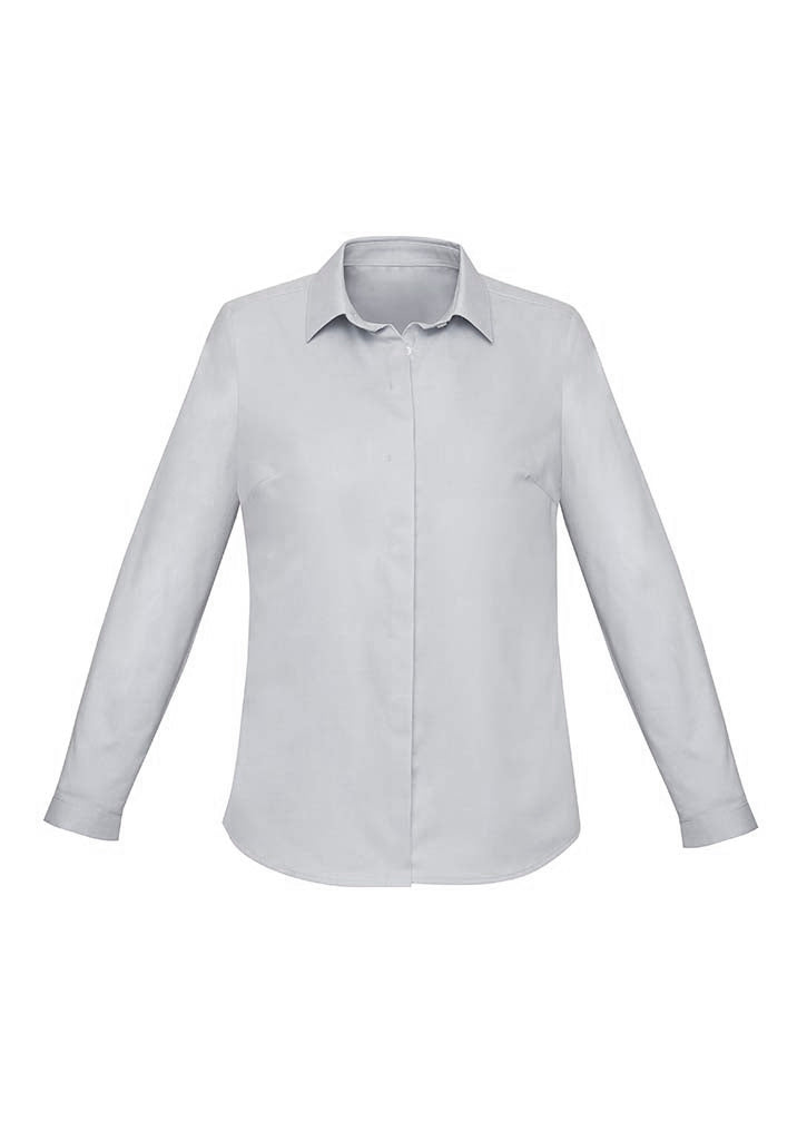 Women's Charlie Long Sleeve Shirt - RS968LL-Silver Chambray-18