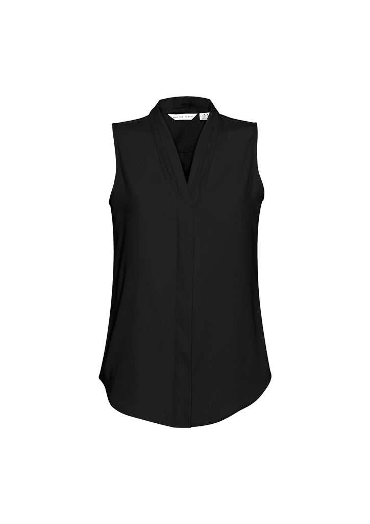 Women's Madison Sleeveless Top - S627LN-Midnight Blue-10