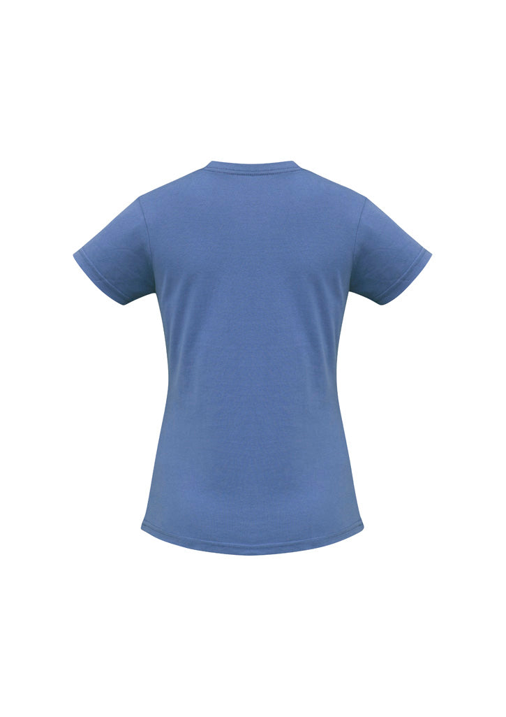 Women's Ice Short Sleeve Tee - T10022-Denim-16