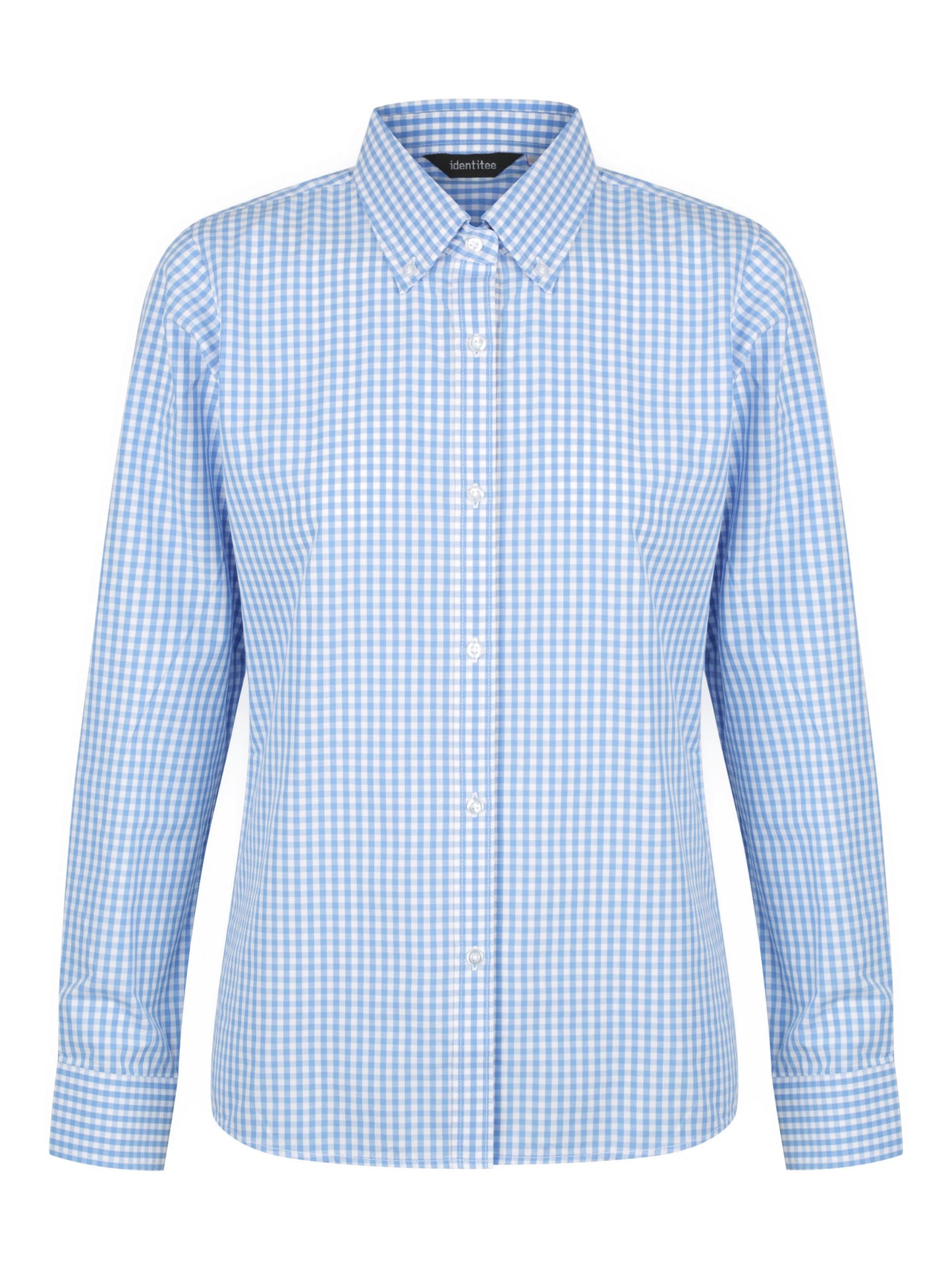 Ladies Miller Long Sleeve Shirt - W45-Sky Blue-8