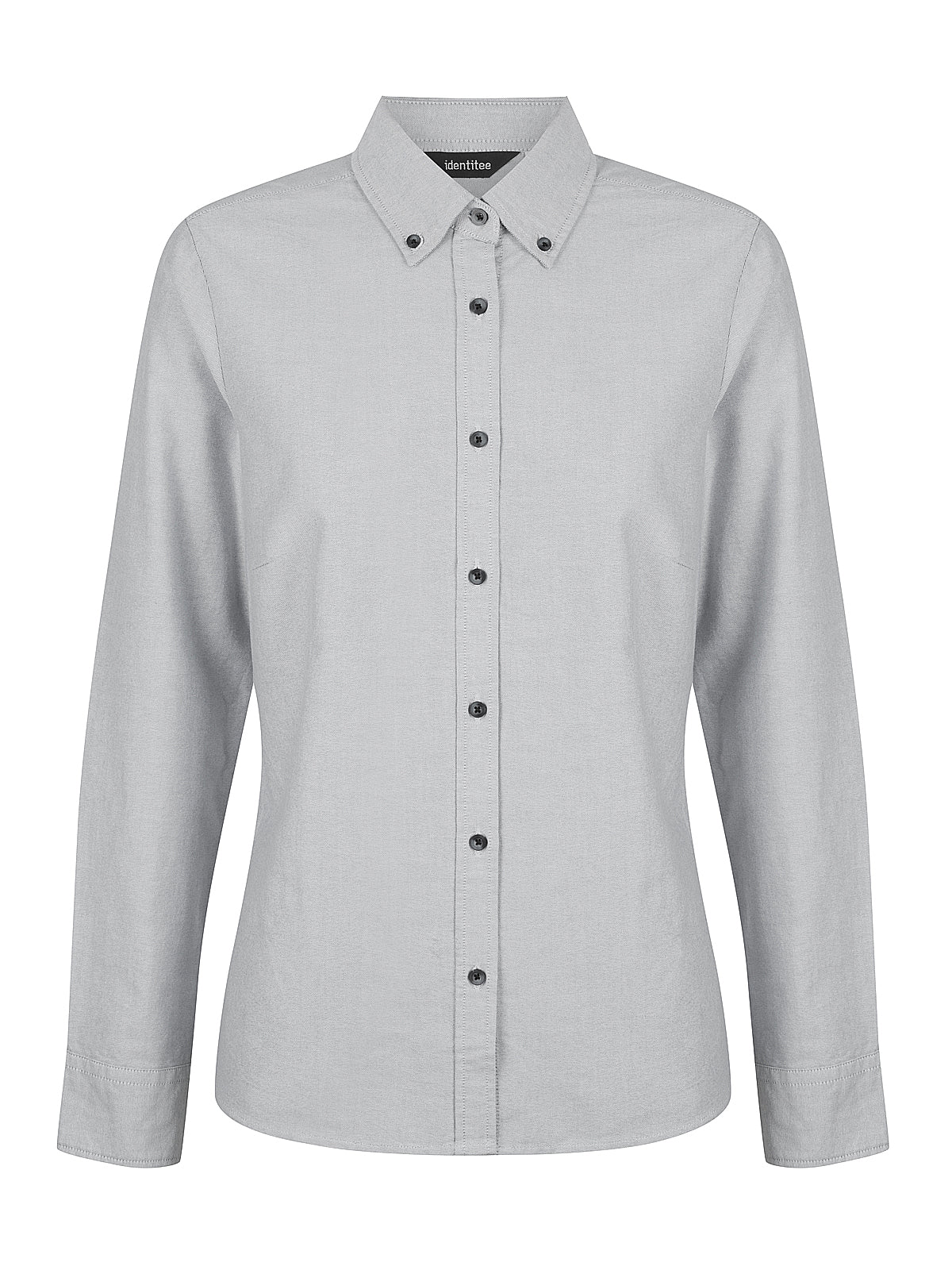 Ladies Reuben Long Sleeve Shirt - W66-Grey-8