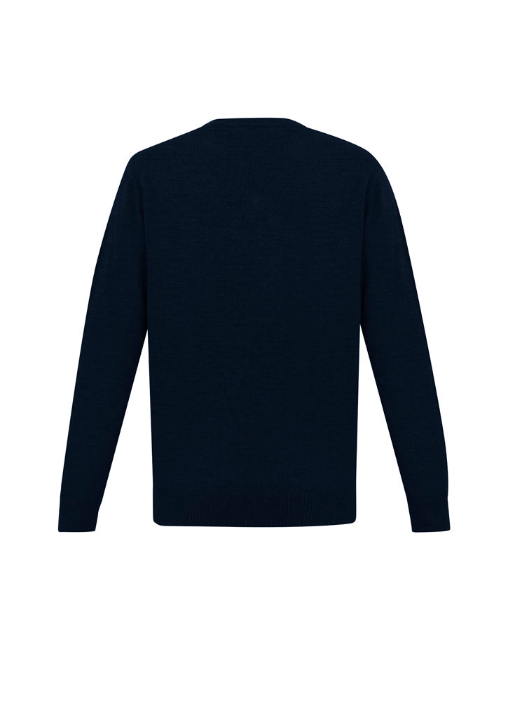 Men's Roma Knit Pullover - WP916M-Navy-XS