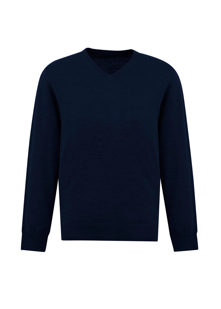 Men's Roma Knit Pullover - WP916M-Navy-XS