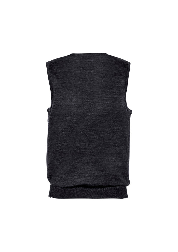 Mens Milano Vest - WV619M-Charcoal-L