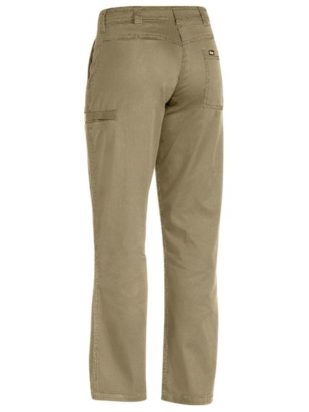 Womens Cool Vented Light Weight Pant - BPL6431-Khaki-14