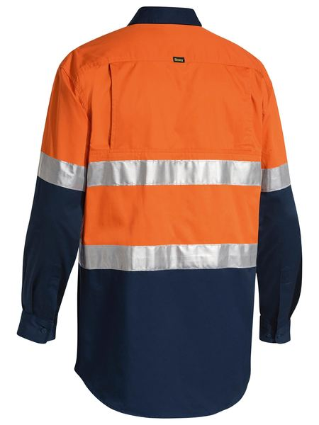 3M Taped Cool Hi Vis Light Weight Shirt - BS6696T-O/N-S