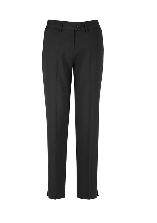 Women's Comfort Wool Stretch Slim Leg Pant - 14017-Black-12