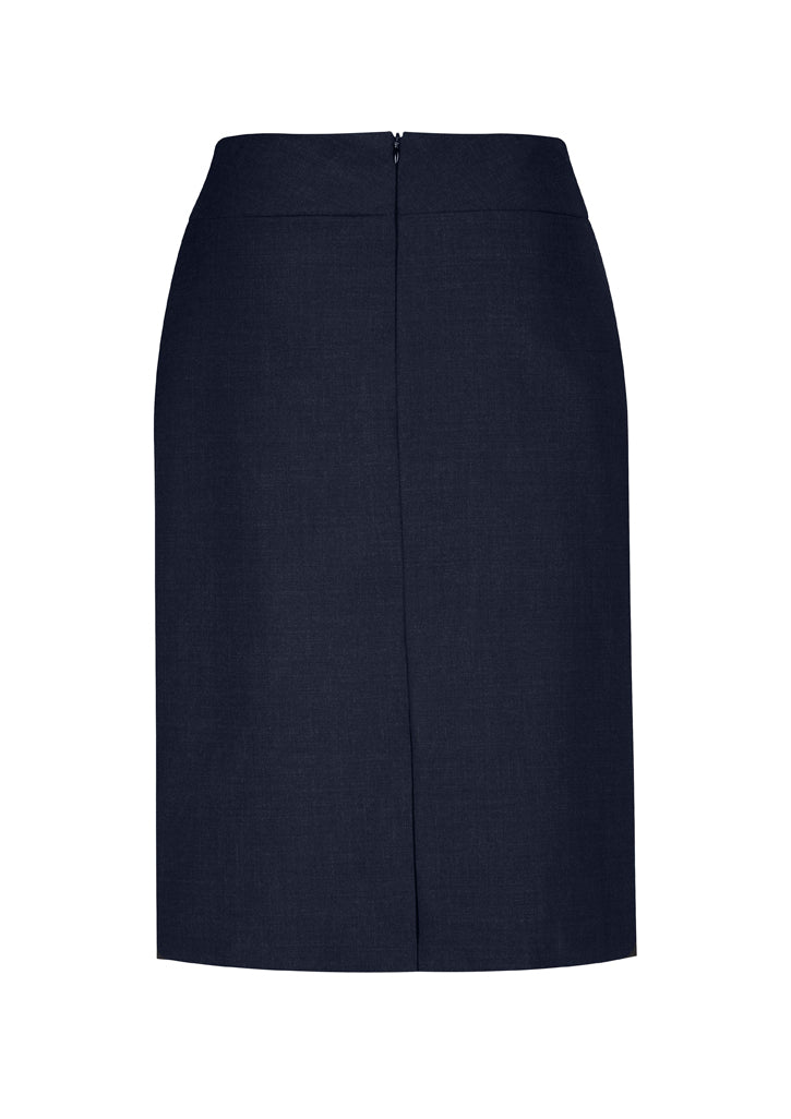 Ladies Relaxed Fit Lined Skirt - 20111-Navy-14