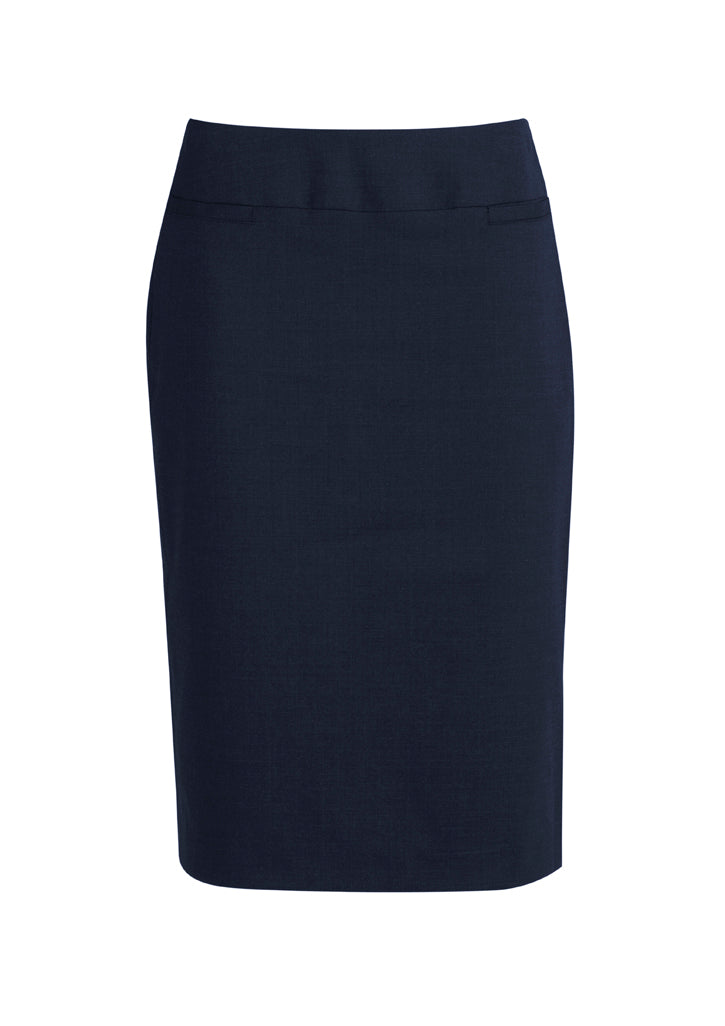 Ladies Relaxed Fit Lined Skirt - 20111-Navy-14
