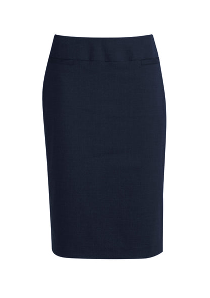 Ladies Relaxed Fit Lined Skirt - 20111-Navy-14