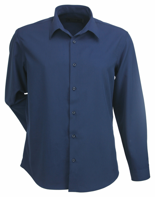 Candidate 2035L Men's L/S Shirts - 2035L-Navy-Xl