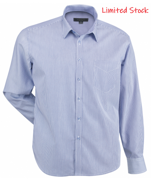 Inspire 2051 Men's L/S Shirts - 2051-Mid Blue-3Xl