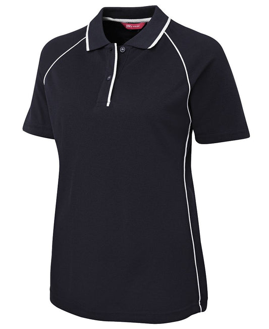 Jb's Ladies Raglan Polo - 2LRP-Navy/White-8