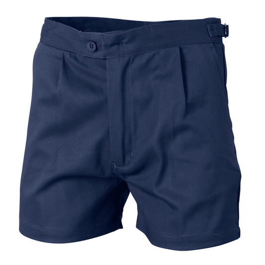 Cotton Drill Utility Shorts  - 3301-Navy-97