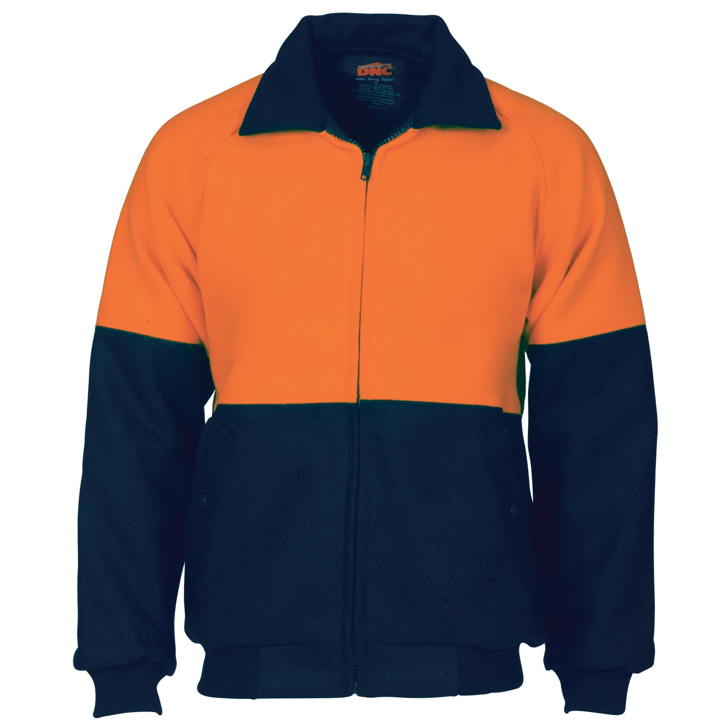 HiVis Two Tone Bluey bomber jacket - 3869-O/N-S