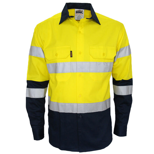 Hi Vis TT Bio-Motion Taped Shirt - 3976-Y/N-XS