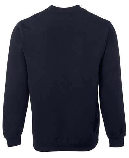 Jb's  V-Neck Fleecy Sweat - 3FSV-Navy-5XL