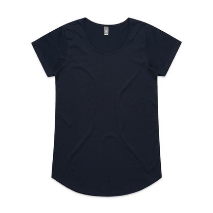 Wo's Mali Tee - 4008-Navy-S