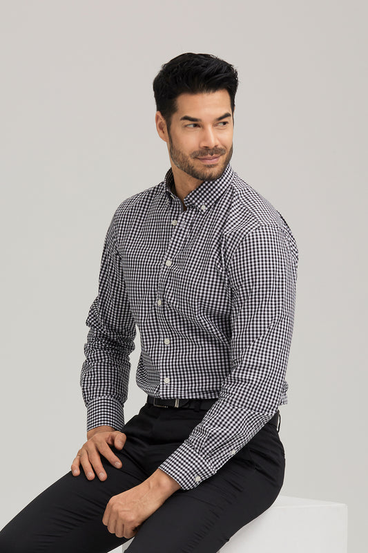 City Check - 4207LS-Black-M