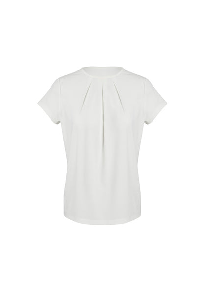 Women's Blaise Short Sleeve Top - 44412-Ivory-12