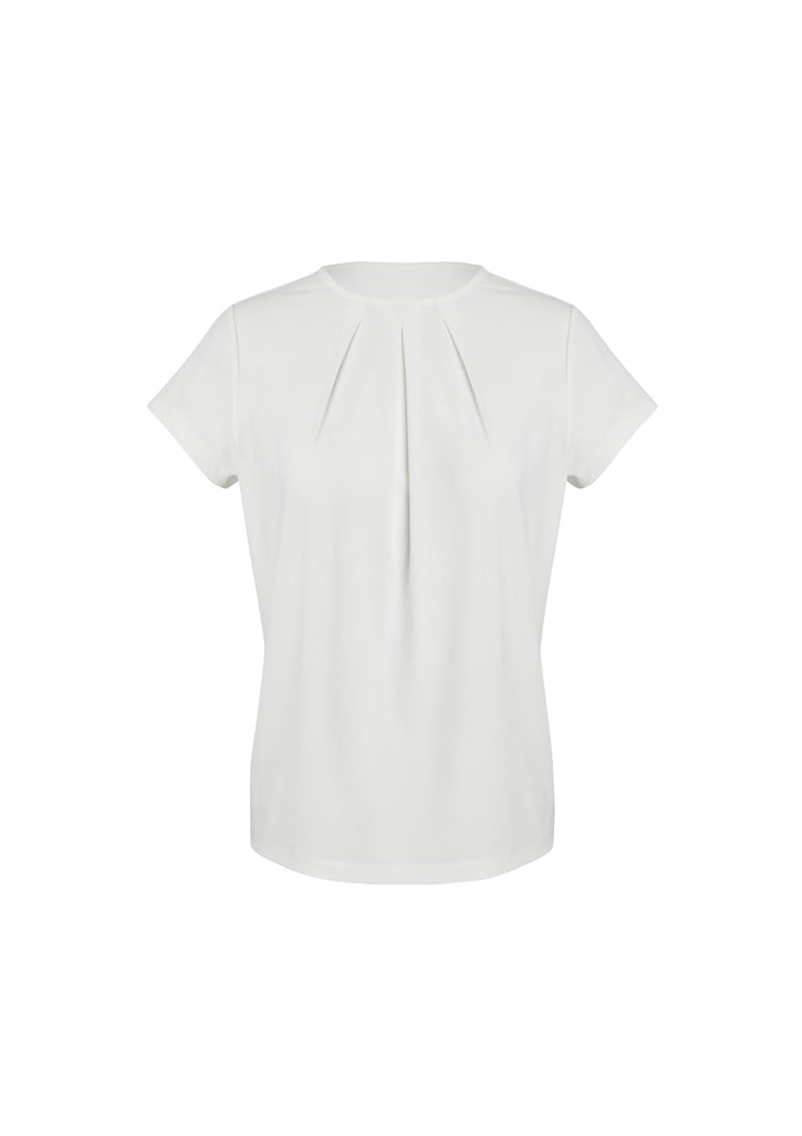 Women's Blaise Short Sleeve Top - 44412-Ivory-14