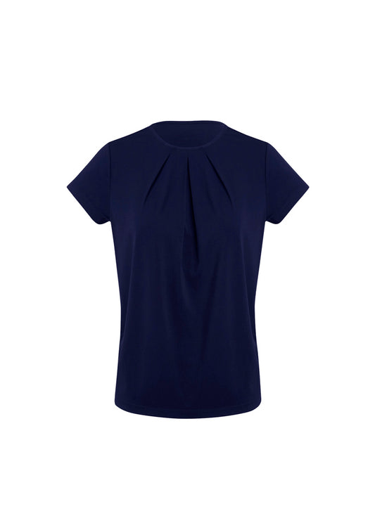 Women's Blaise Short Sleeve Top - 44412-Navy-6