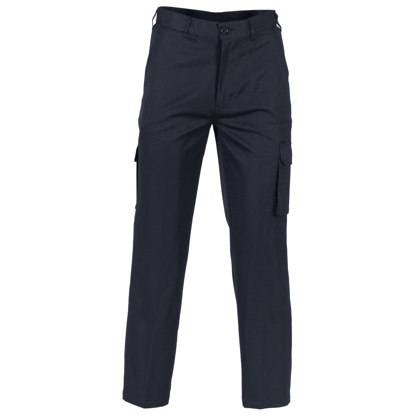 Permanent Press Cargo Pants - 4504-Navy-72R