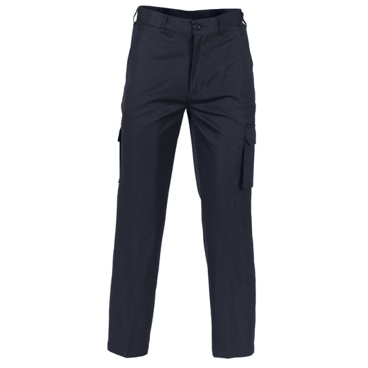 Permanent Press Cargo Pants - 4504-Navy-87R