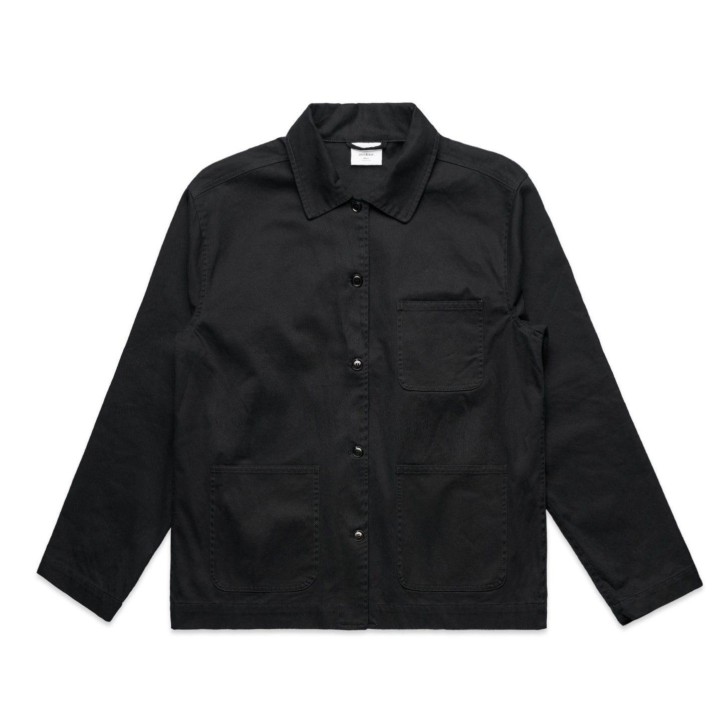 Wo's Chore Jacket - 4522-Black-S